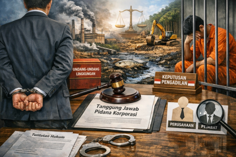 Kejahatan Lingkungan oleh Korporasi: Mencari Bentuk Pertanggungjawaban Korporasi dan Pemimpin/Pengurus Korporasi untuk Kejahatan Lingkungan di Indonesia